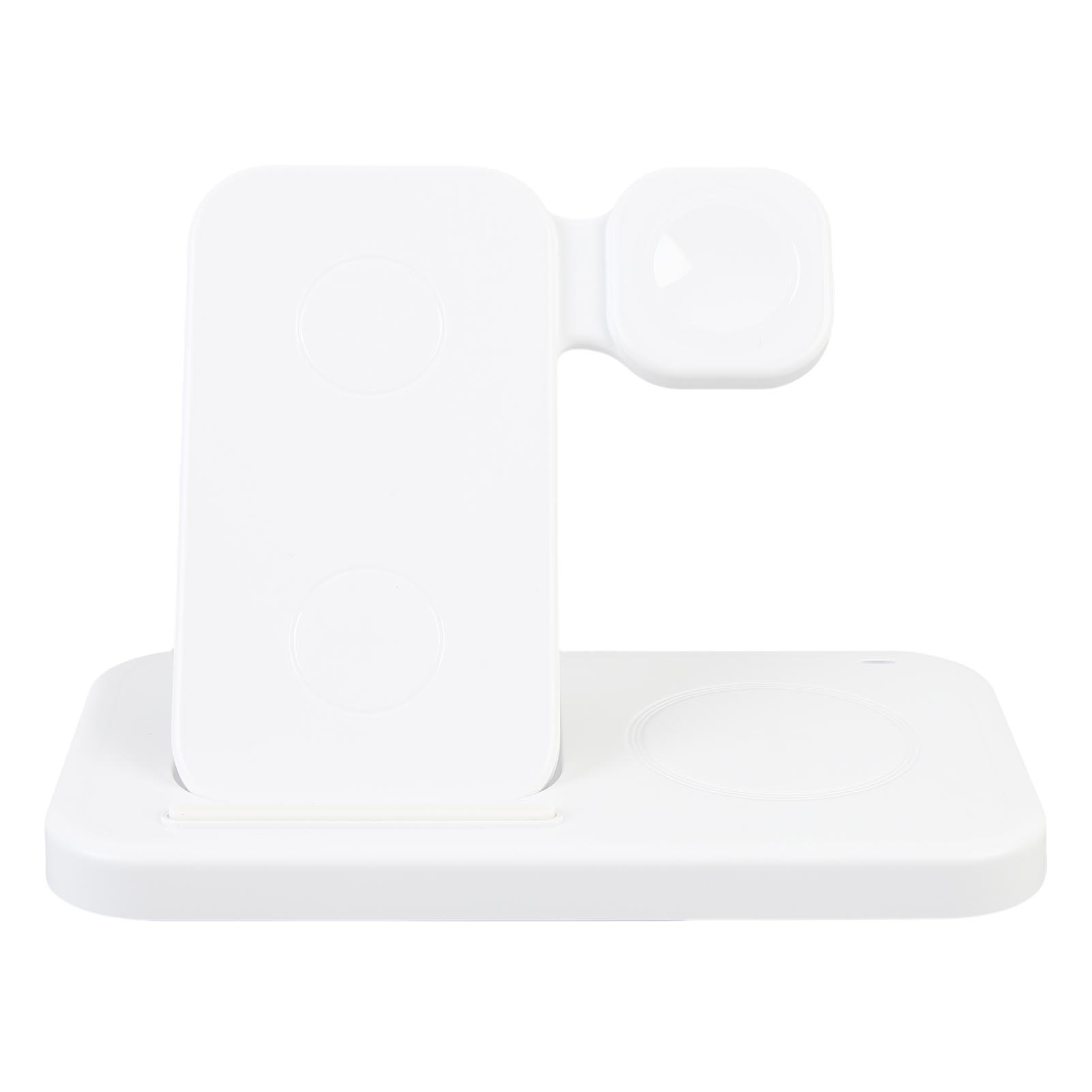 

Бездротова зарядна станція 4 в 1 Підходить для IWatch Складна зарядна станція 15 Вт для телефону навушників