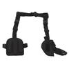 Beinholster aus Oxford-Gewebe, multifunktional, tragbar, Schnellziehholster, schwarze Oberschenkeltasche für Outdoor-Aktivitäten