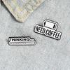 Distinctive Progress Bar Brooch Pin Adds Creativity To Any Outfits With Its Unique Designs Casual Wear Daily Use