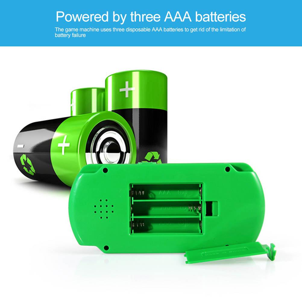 Retro Handheld-Spielkonsole Eingebaute 268 klassische Spiele 2,0-Zoll-LCD-Bildschirm Arcade-Stil Video