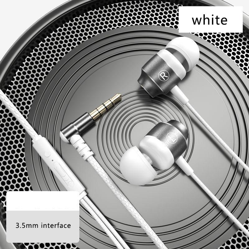 In-Ear Earbud Wired Headphones Magnetically Absorbed Earphones with Volume Control Compatible with 3.5MM/Type C Plug