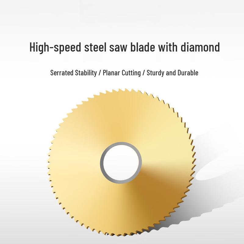 Jundingying 100x27mm Cobalt-Titanium HSS Saw Blade Milling Cutter