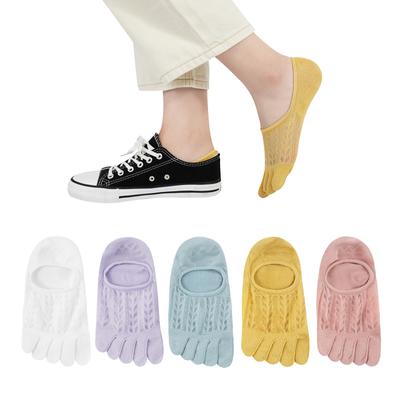 5 Toe Summer 5 Toe Ankle Cotton 5 Toe Foot 5 Toe Shallow Shoes [Yazon] Women's Socks, Socks, Socks, Cute, Mesh, Socks, Women's, Summer, Non-removable