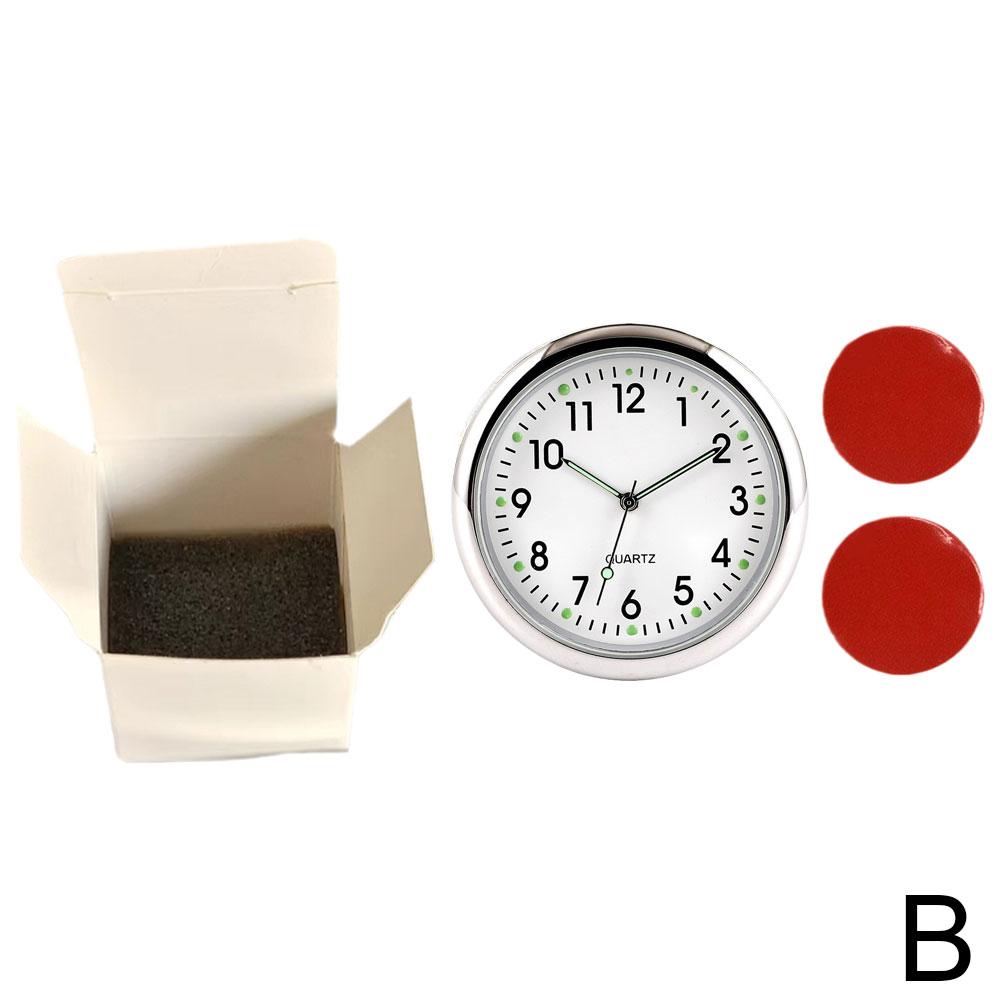 Mini Uhr Auto Quarz Uhr Mini Elektronische Uhr Wasserdicht Auto Auto Dashboard Uhr Motorrad Fahrrad 2024 Uhr Auto Clo U7J1