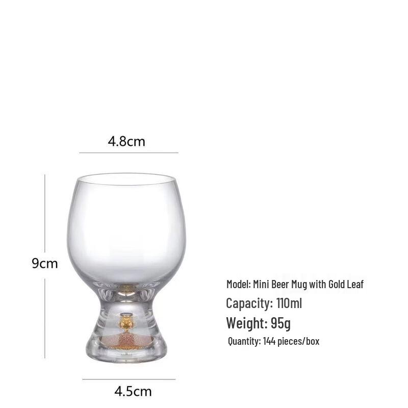 Crystal Glass Beer Mugs
