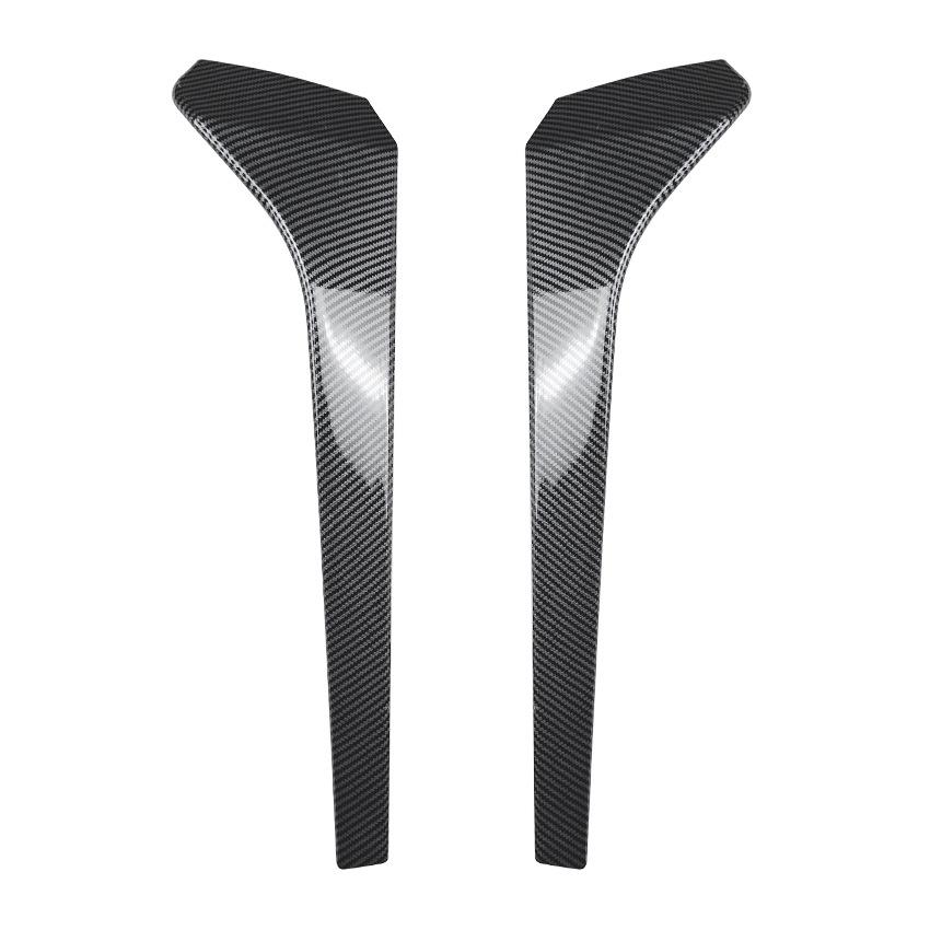 Glossy Black Rear Window Side Spoiler For VW Tiguan R-Line MK2 2017 2018 2019-2025 1Pair Car Side Spoiler Wing