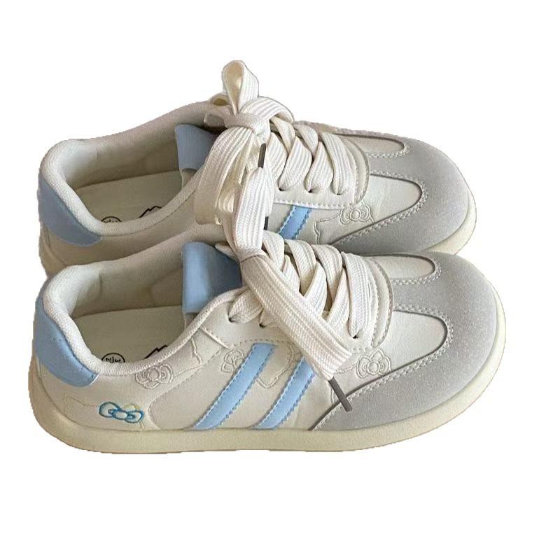 Itty Cat Retro Female Niche Design Versatile Casual Lightweight Sports Mango Headboard Shoes