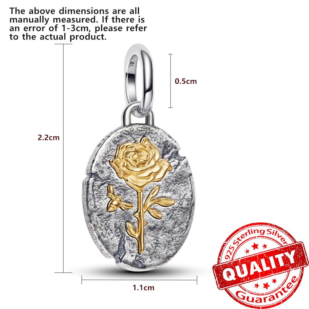 Charm Inimă Fluture Cupru Strălucitor Diamante Complete Pentru Brățară Originală Mărgele Pavé Fulg de Nea Bijuterii Cadou de Sărbători