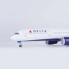 1/142 Scale 47CM Airplane 350 A350 Delta Airline Model LED Light & Wheel Landing Gear Plastic Resin Plane Model