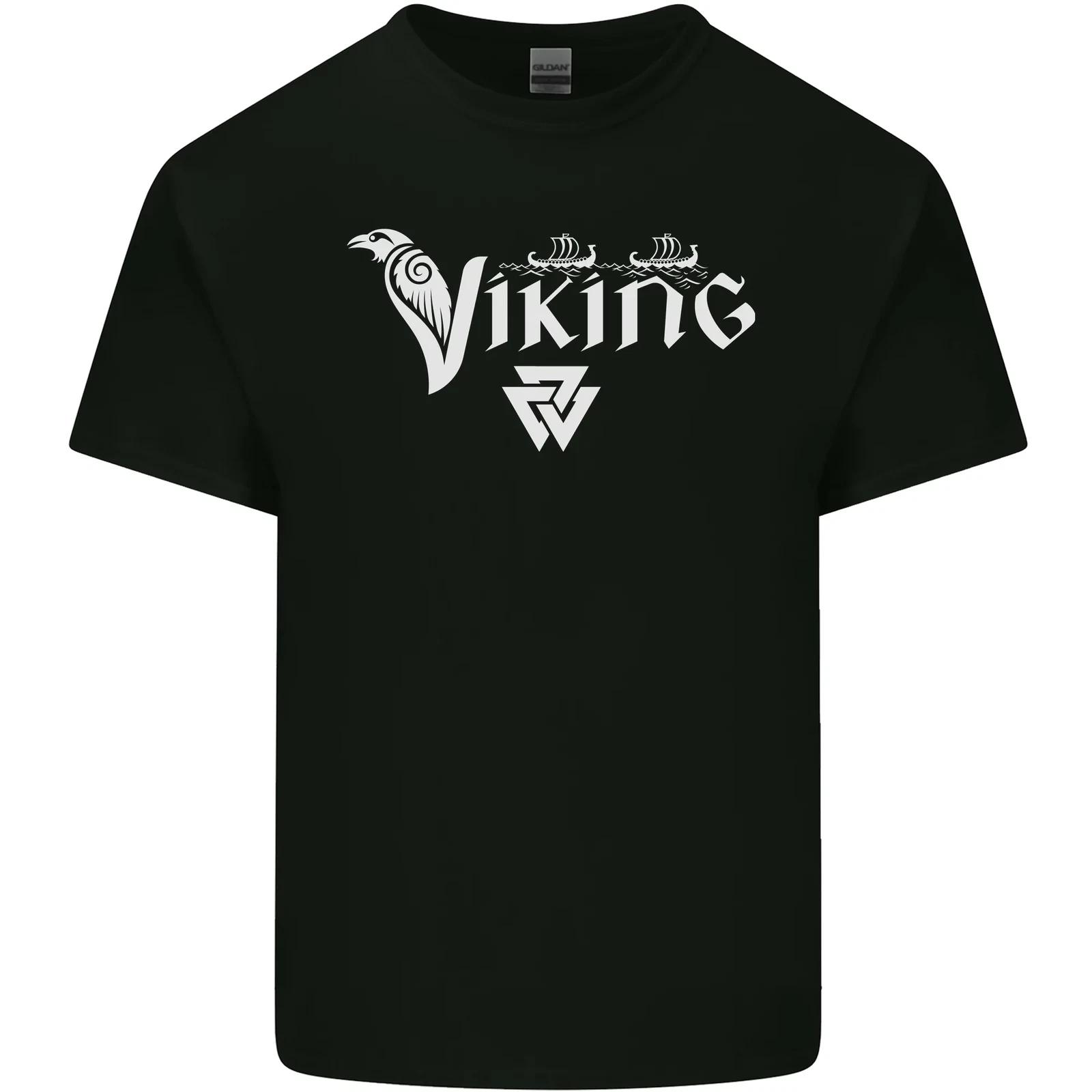 Viking Thor Odin Valhalla Norse Mythology Kids T-Shirt Childrens 2XL