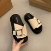 Fashion 2025 Ladies Slippers New Beach Open Toe Flats Female Large Size Comfort Sandals Casual Fashion Women's Slippers Zapatos Mujer