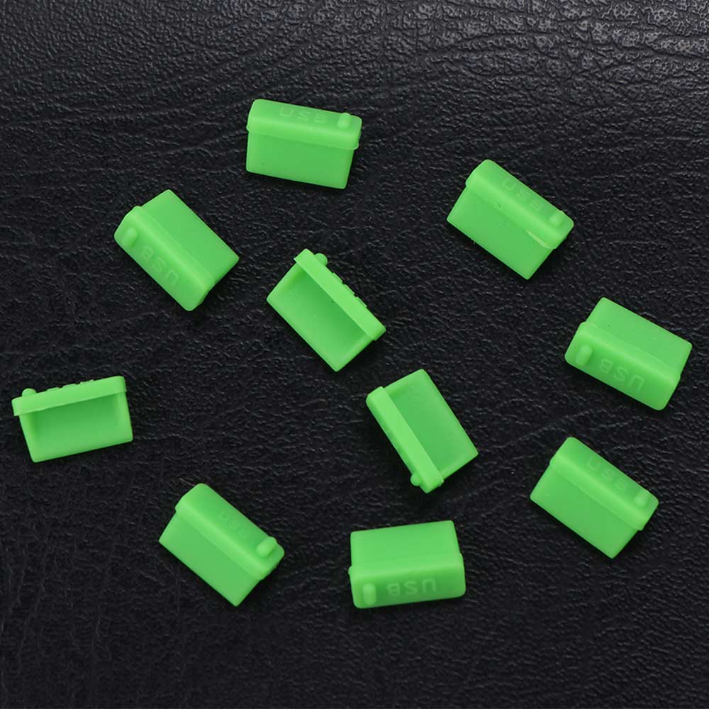 10pcs Efficient Protection USB Dustproof Plug Universal USB Interface Protector  Laptop