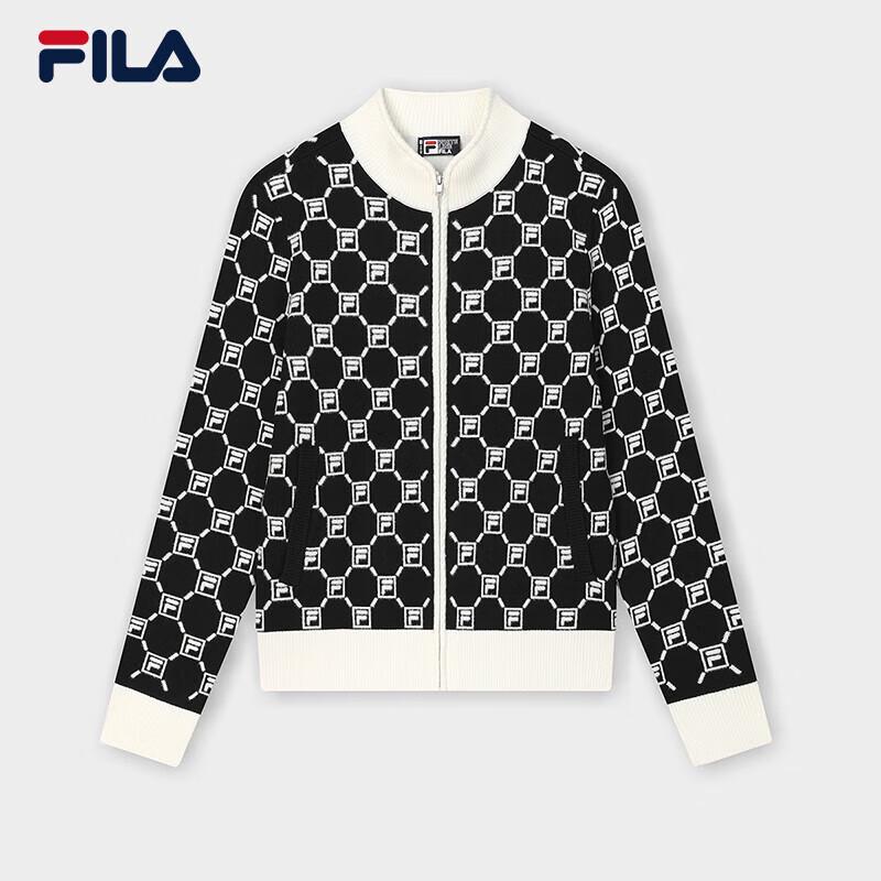 Fila Women's Colorblock Logo Knit Cardigan