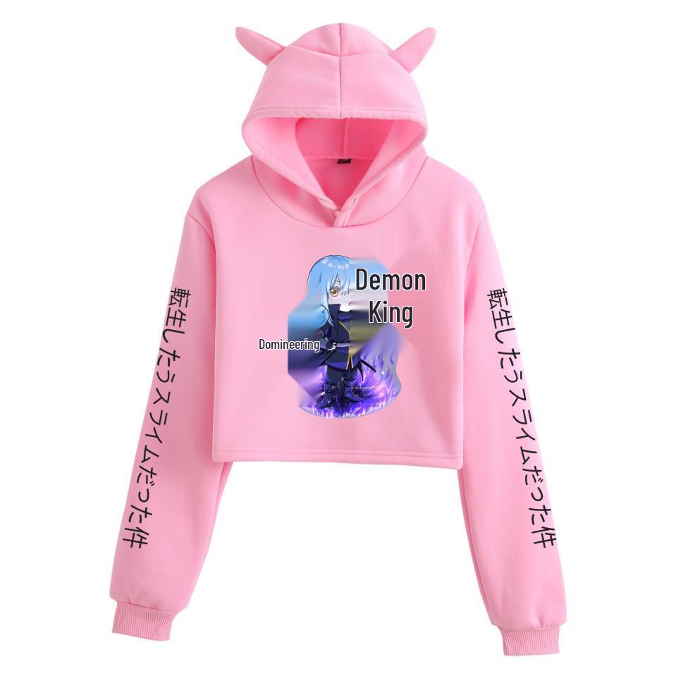 New Women's Cat Ear Hoodie: Reincarnated as a Slime Design