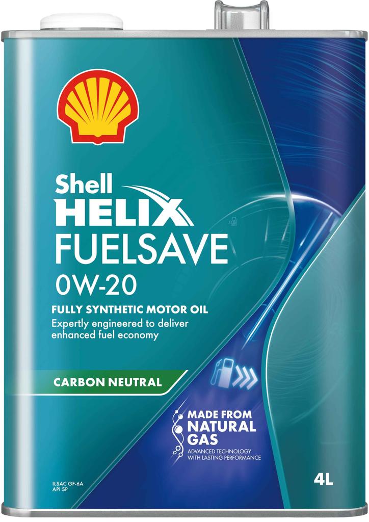 Shell Helix FUELSAVE 0W-20 4L Fully Synthetic Engine Oil