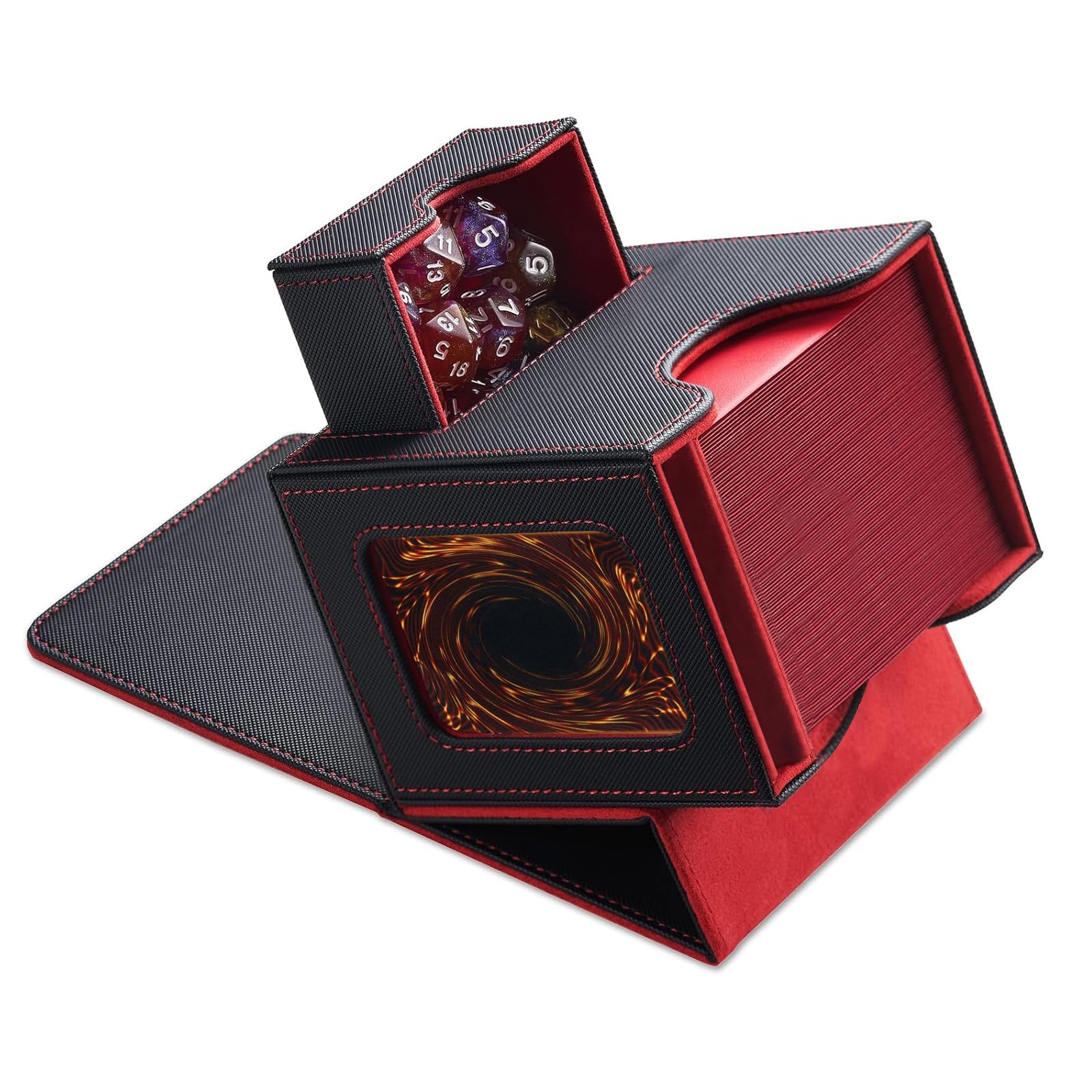 

Карта Коллекционная карта Подставка для карт Совместима с картой Pokemon 100 карт Кубики Подходит для MTG Pokemon Все виды коробок для карточных игр Внутренний одинарный кейс,