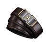 Men's Belt, Leather Automatic Buckle Belt, Business Versatile Fashion Pure Leather Belt