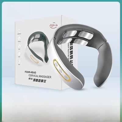 "Multi-Function Neck, Shoulder & Waist Massager with Heat & Pulsing"