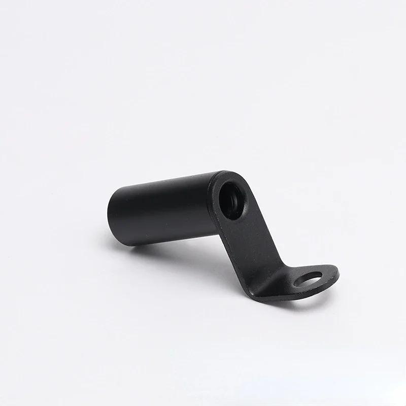 

Bike Phone Holder Motorcycle Handlebar Stand Extendable Rearview Mirror Mount Aluminum Alloy Clamp for Cycling чёрный