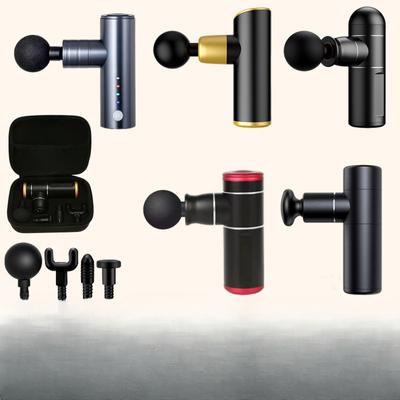 Mini Fascial Gun Women's Smart Electric Silent Aluminum Alloy Professional Relaxing Lower Back Massager