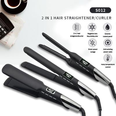 Piastra per capelli Ihongsen, riscaldamento rapido, 2 in 1, piastra per capelli, arricciacapelli, piastra in ceramica, strumenti per lo styling