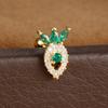 1PC New Style Stainless Steel Earrings for Women Gold Color Chain Ear Stud Earring Wedding Engagement Aesthetic Jewerly Aretes