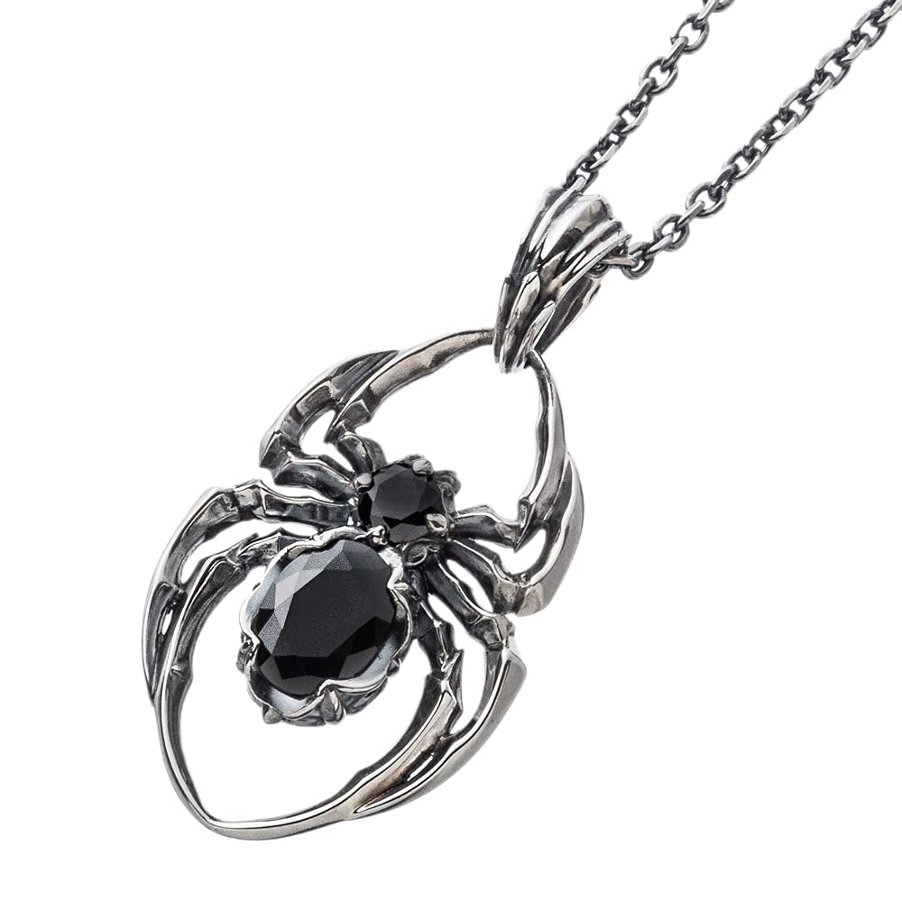 Artemis Classic Spider Pendant (acp0350) - Men's Silver Accessory, Brand Jewelry, 925 Sterling Silver