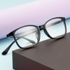 Korean TR6811 Ultralight TR90 Colorful Large Transparent Eyeglass Frame for Students
