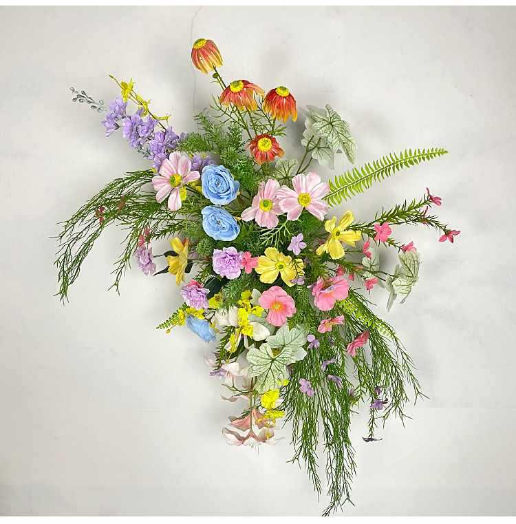 Monet Garden Mori Style Artificial Flower Row for Weddings and Displays