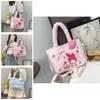 New Cartoon Kids Handbag Popular Kurumi Girl Single Shoulder Crossbody Bag Korean Cartoon Plush Bag