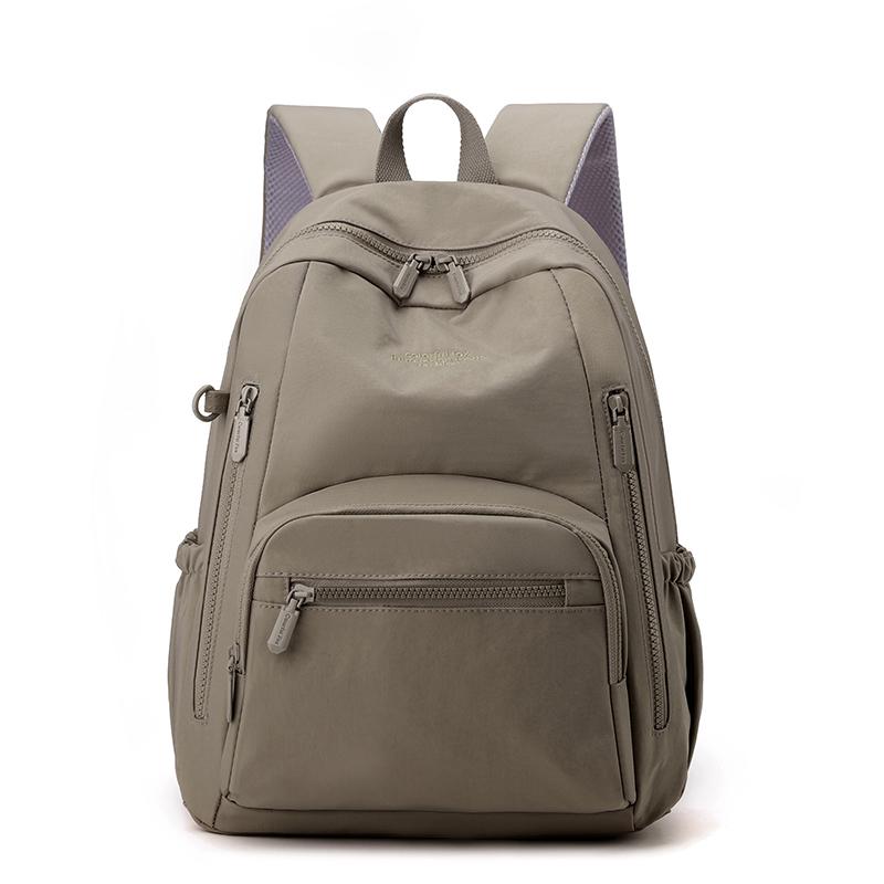 High Quality Fabric Women Backpack Large Capacity Girls School Backpack Fashion Casual Multi pockets Travel Backpack Sac