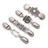4 pcs Zinc Zinc Alloy Sweater Clips Flower Shawl Collar Clips Outfit Decoration Clothing Fastener Clips  Shirt