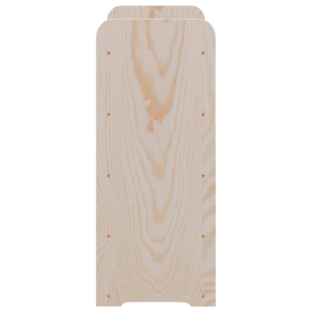 Wine Rack with Top Shelf 67.5 x 25 x 60 cm Solid Pine Wood