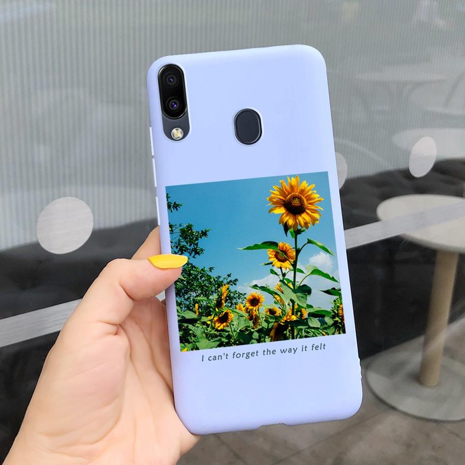 Cute Cartoon Cover For Samsung Galaxy M20 Phone Case For Samsung M20 2019 Soft Cover for Samsung Galaxy M20 M 20 SM-M205F Bumper