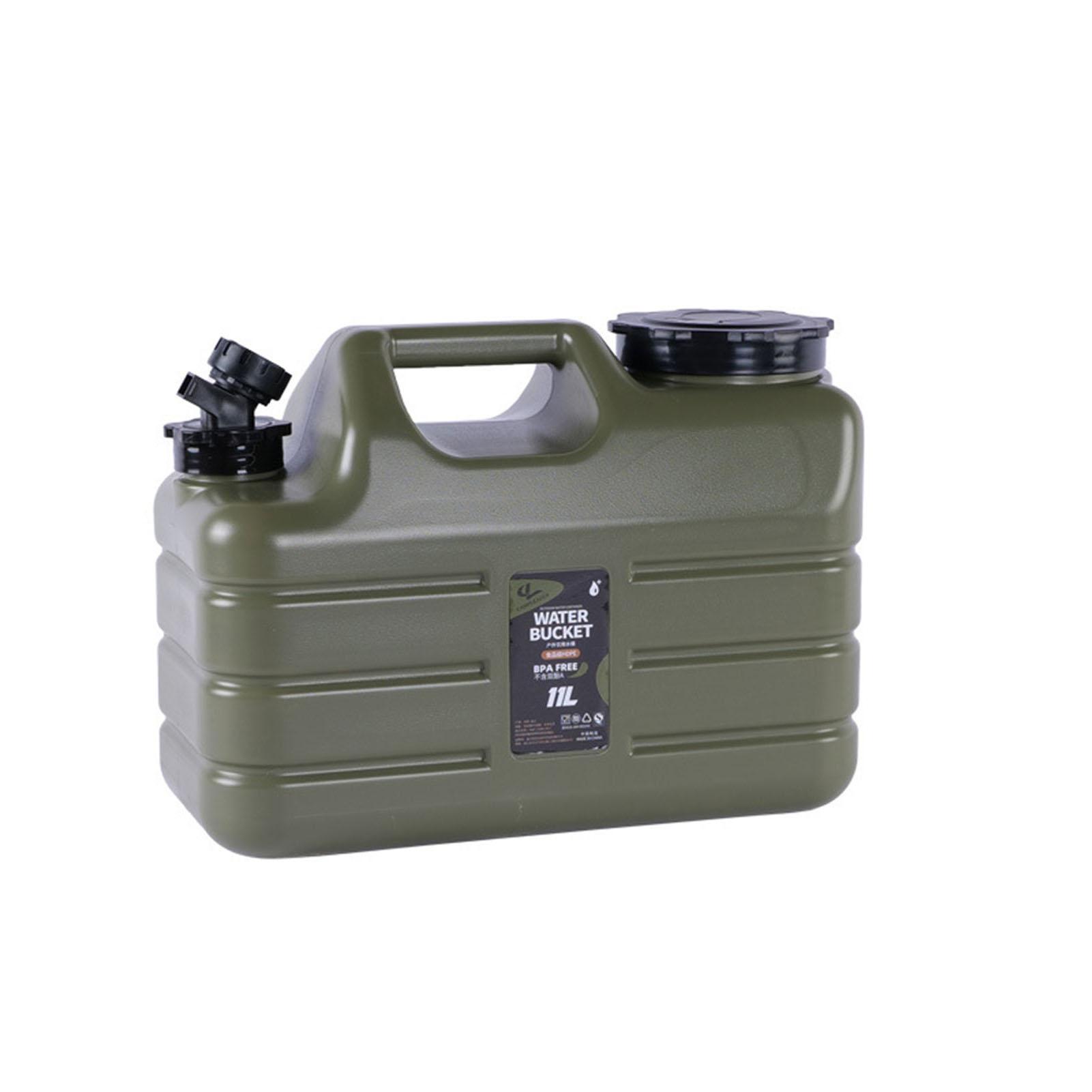 Water Containers Jug 11L/12L Food Grade PE Water Jug Water Tank for Outdoor Hiking Accessories