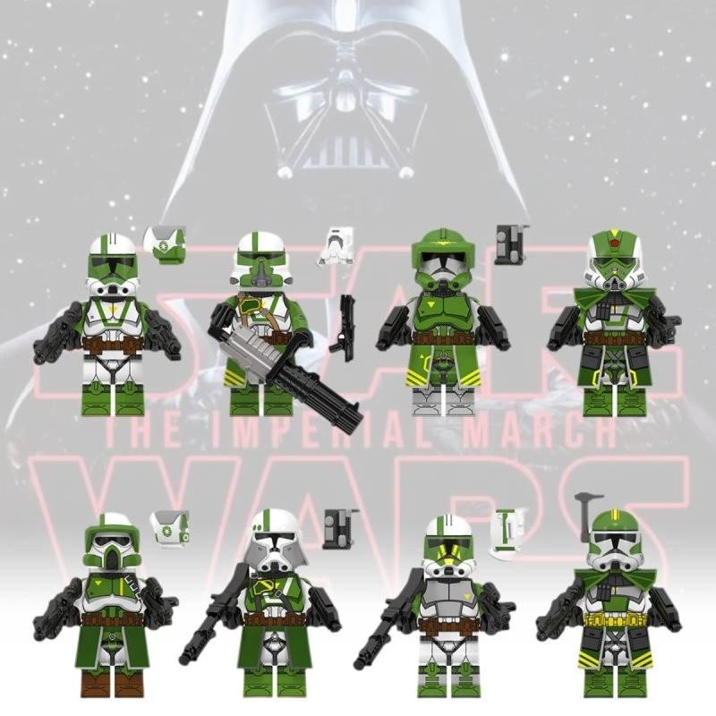 Wm6125 Apocalypse Commander Soldier Building Block Toy Set For Creative Play And Imagination