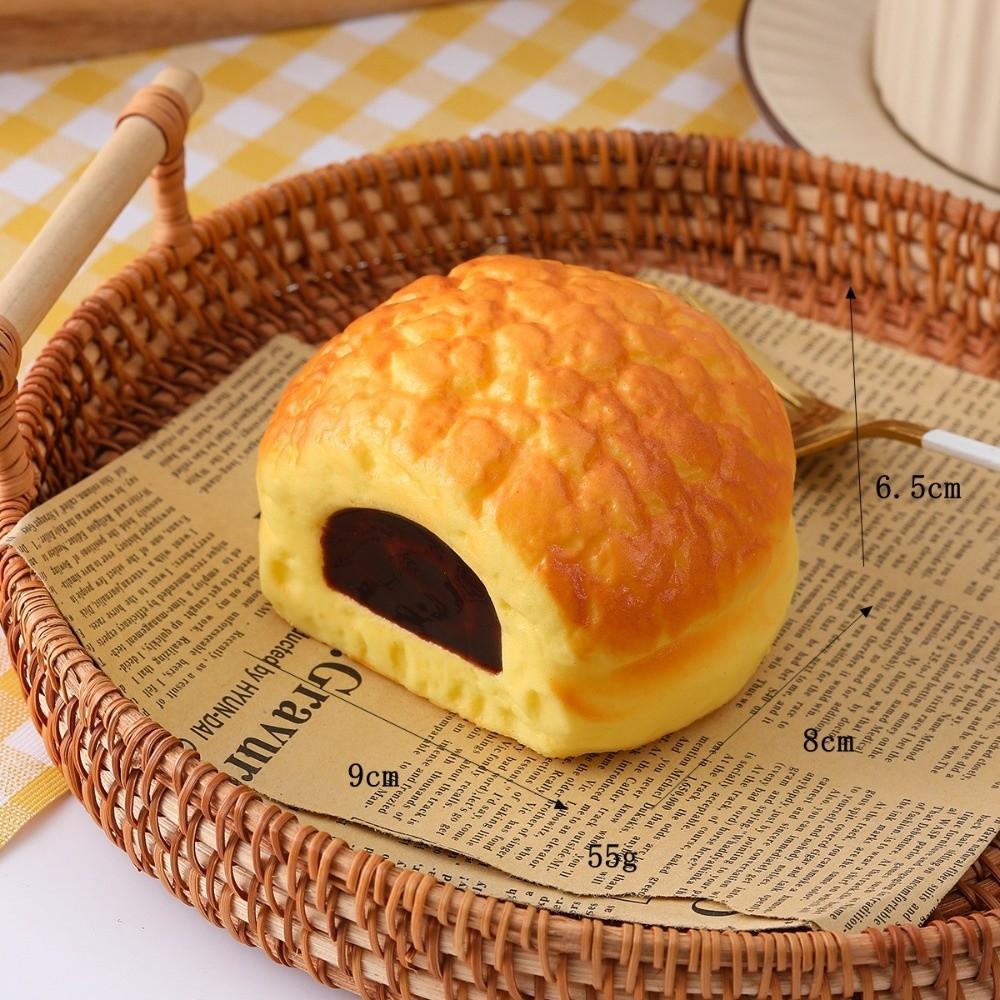 Color Puffs Slow Rebound Bread Stress Relief Sandwich Puffs Bread Soft Simulation Puffs 2