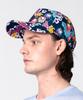 GREEDILOUS Flower Horse Print Baseball Cap