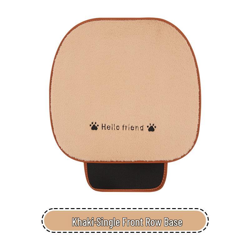 Kreskówkowy Pluszowy Zimowy Poduszka na Fotel Samochodowy dla GAC GS3, GS4, GS4PLUS