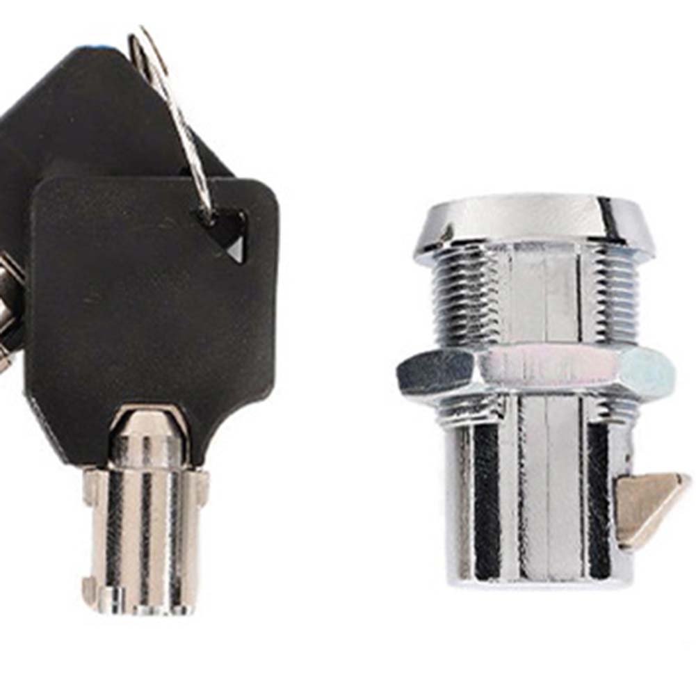 Bright Chrome Lock Core Lock As The Picture Cam Lock Chrome Plated Finish Easy To Use Operation Reliable Quality