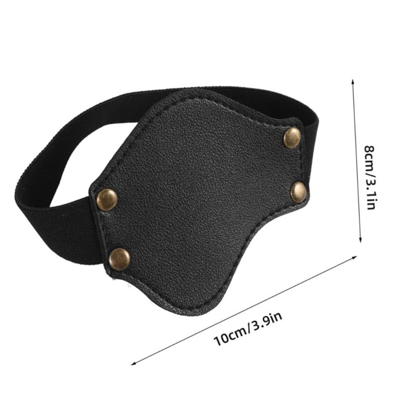 Cycling Shoe Protectors Abrasion Resistant Anti Slip PU Leather Shoe Cover with Elastic Band for Motorcycling Riding