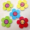 Gorgeous Mixed Color 20 mm Flower Dots Crafts Decoration Sewing Scrapbooking 2-Holes Wooden Buttons