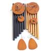 Large Wind Chimes with 6 Aluminum Thicken Tubes Melody Memorial Wind Chimes Outside Decoration Wall Hanging Wind Chime