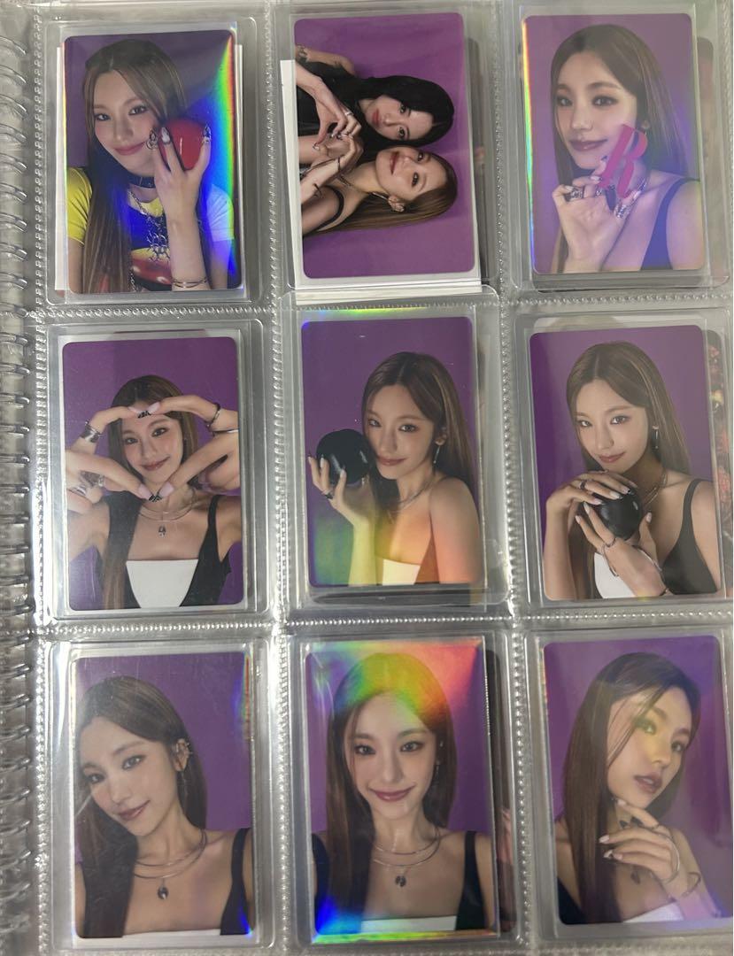

[USED] itzy Ringo Yeji trading card