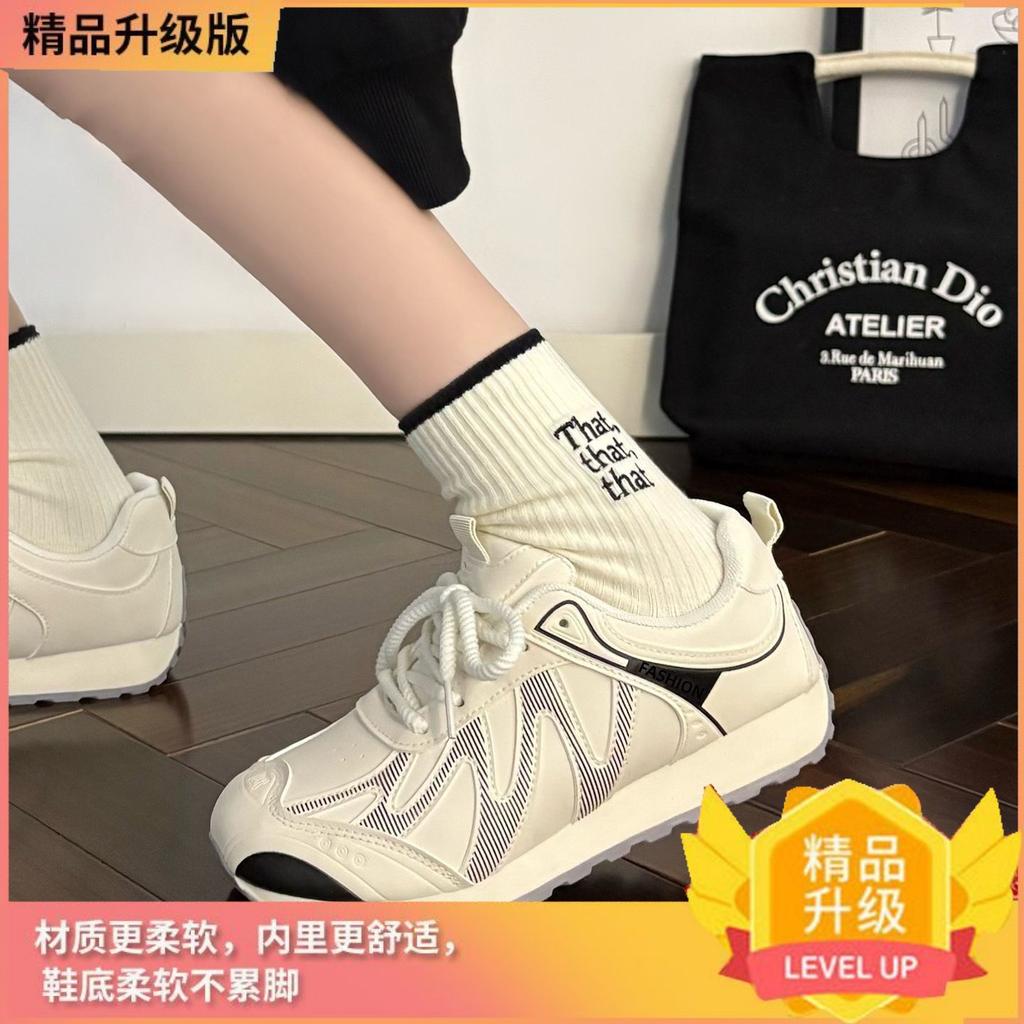 Ultra-light new women's shoes campus running versatile breathable soft sole autumn simple fashion lightweight sports shoes