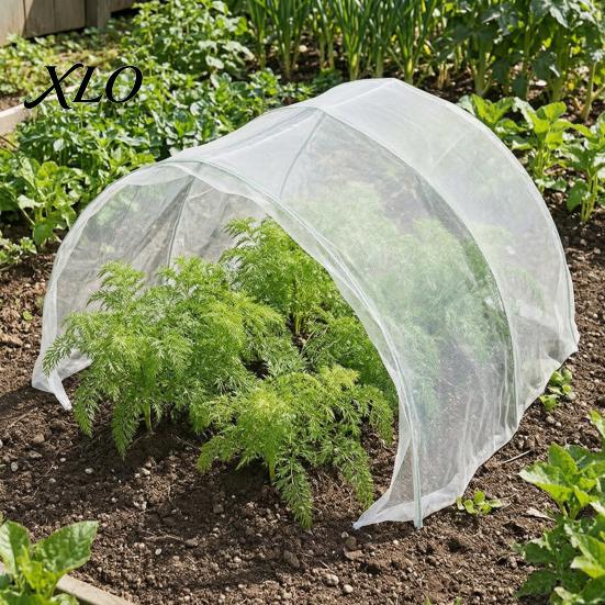 Flower Protection Cover Garden Netting for Raised Bed, Fine Mesh Barrier Net Bird, Insect Bird & Pest, Heavy Duty Vegetable Fruit Plants