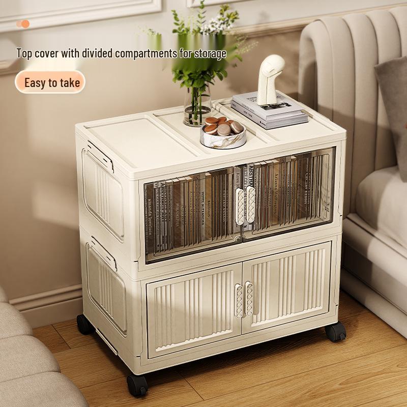 Thickened Foldable Multilayer Plastic Baby Wardrobe and Clothes Storage Cabinet