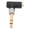 4.4mm To 6.35mm Adapter Right Angle 4.4mm Female To 6.35mm Male Jack Stereo Adapter for Guitar Amplifier