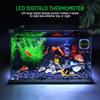 PAIZOO Aquarium Thermometer, LED Digital Fish Tank Thermometer High Accurate To ±0.9℉, Aquarium Fish Tank Accessories for Betta, Goldfish,
