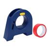 Masking Tape Applicator with Roller Handheld Painter Tape Dispenser Cutter for Home Renovation Red Adhesive Roll